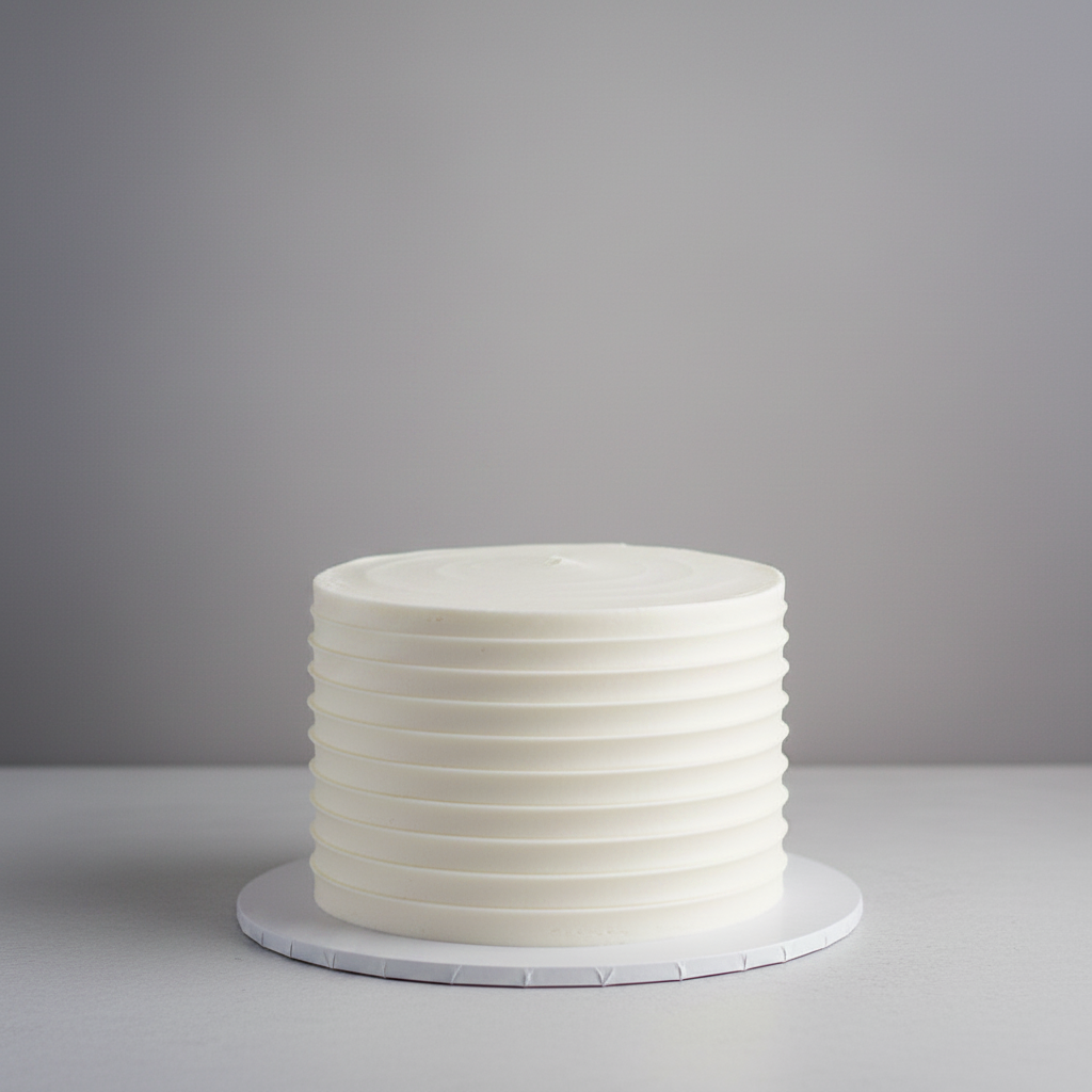 Floral 1-tier buttercream wedding cake – Ruffle Wedding Cake